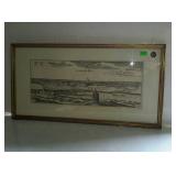 Framed print, FBI Refidentz Staff Hannover 29x15