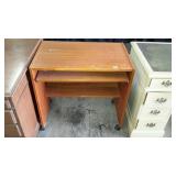 Office printer stand, with pull out drawer