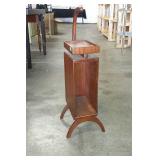 Danish style telephone stand with small sliding