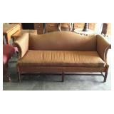 Hickory Chair Furniture Co, Camel back sofa, with