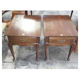 Harden Furniture Pair if living room end tables