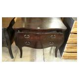 Black modern design bedside stands, French in