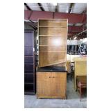 Wall unit storage cabinet, one piece cabinet with