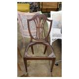 Shield Back Chair, no seat cushion just chair