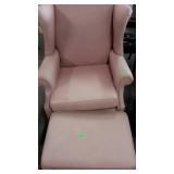 Ethan Allen Furniture, wing back chair with