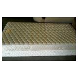 Twin size mattress and box spring