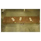 Rifle case hard case type with foam insert
