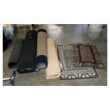 Rugs group lot, 5 door mat type rugs, commercial