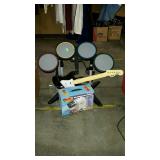 Tracer projector for drawing, plus guitar hero