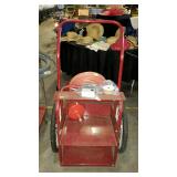 Torch tank type shop cart, high wheel type