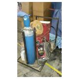 Brazing welder by Power con wire fed fixed on