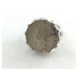1939 mercury dime ring size 9