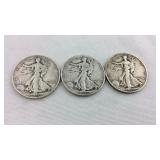 Walking liberty halves 1946, 1946D, 1946S
