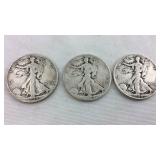 Walking liberty halves 1944, 1944D, 1944S