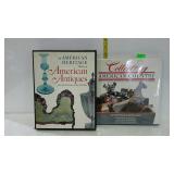 Two American Antiques books, History of, and How