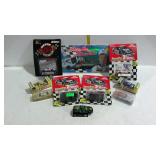 Nascar collectibles, stock cars, license plate,