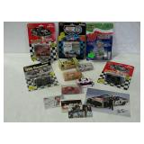 Nascar Items, stock cars plus a few cards