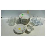 Bavarian china bowls (12), small plates (3) and