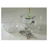 Glass group, Wexford Diamond Point icebucket with