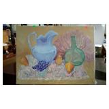 Oil on canvas, still life, 36 x 27