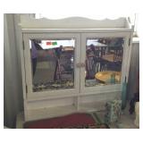 Mirrored Bathroom cabinet 30x28