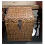 Wicker storage basket, does match lot 1311