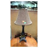 Home decor table lamp, designers style with brass