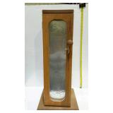 Punched metal front cabimet, 12 x 12 x 26, note