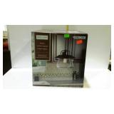 Allen & Roth bronze finish pendant light with