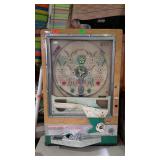 Pachinko game, with bag of balls, not tested by