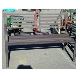 Metal bench 50in long