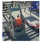 Hose reel with extension cord