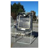 Six lacrosse net missing hooks