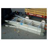 Folding extension ladder code hs