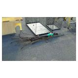 Group of lawn stakes