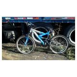 Boys 24" bicycle, missing seat. 18 speed, NEXT