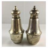 Set of Sterling Weighted Salt & Pepper Shakers