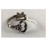 Adjustable "key" ring, Sterling by Avon