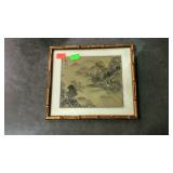 Asian theme wall picture 12x10