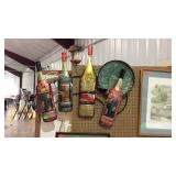 Wine wall decor 31in long