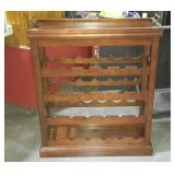 Bombay Company wine rack with removable tray.