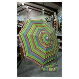 Beach umbrella, with carry bag