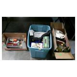 Misc, box lots - advertising tins, men