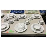 China, English Garden 45pc service for 6 plus