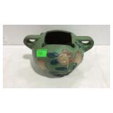 Roseville double handle planter bowl