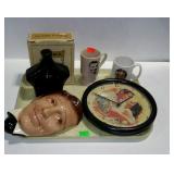 Tray lot, includes all Clark Gable items