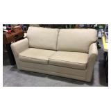 Lazboy sleeper sofa, tan color 2 cushion