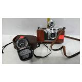 Ernst Leith Wetzel camera and GE exposure meter,
