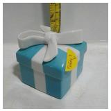 Tiffany ceramic trinket box,