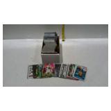 Mixed sports cards, all in sleeves